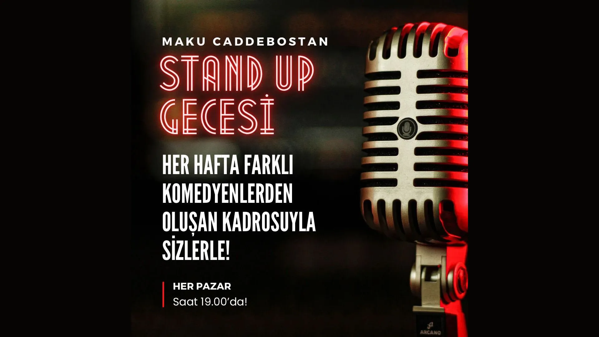 Stand-Up Gecesi Caddebostan