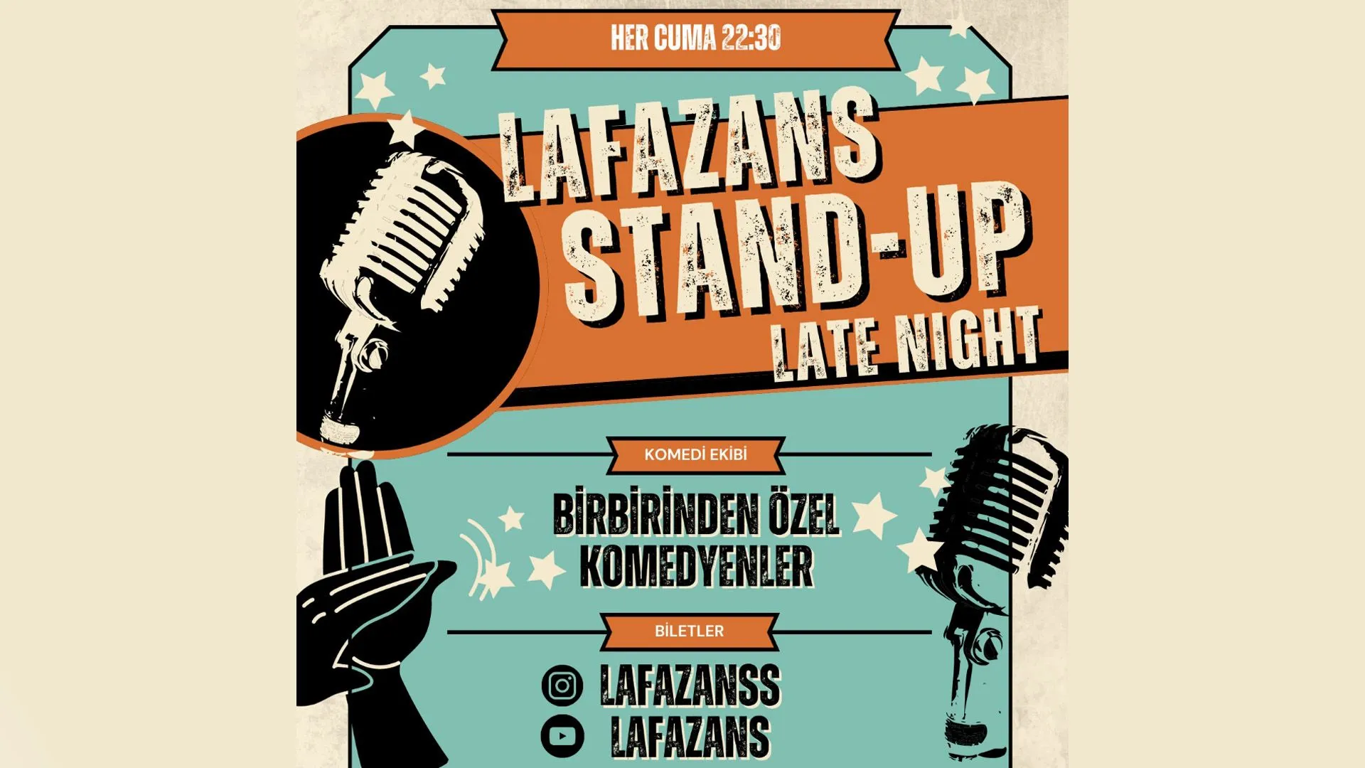 Lafazans Stand-Up Gecesi Late Night