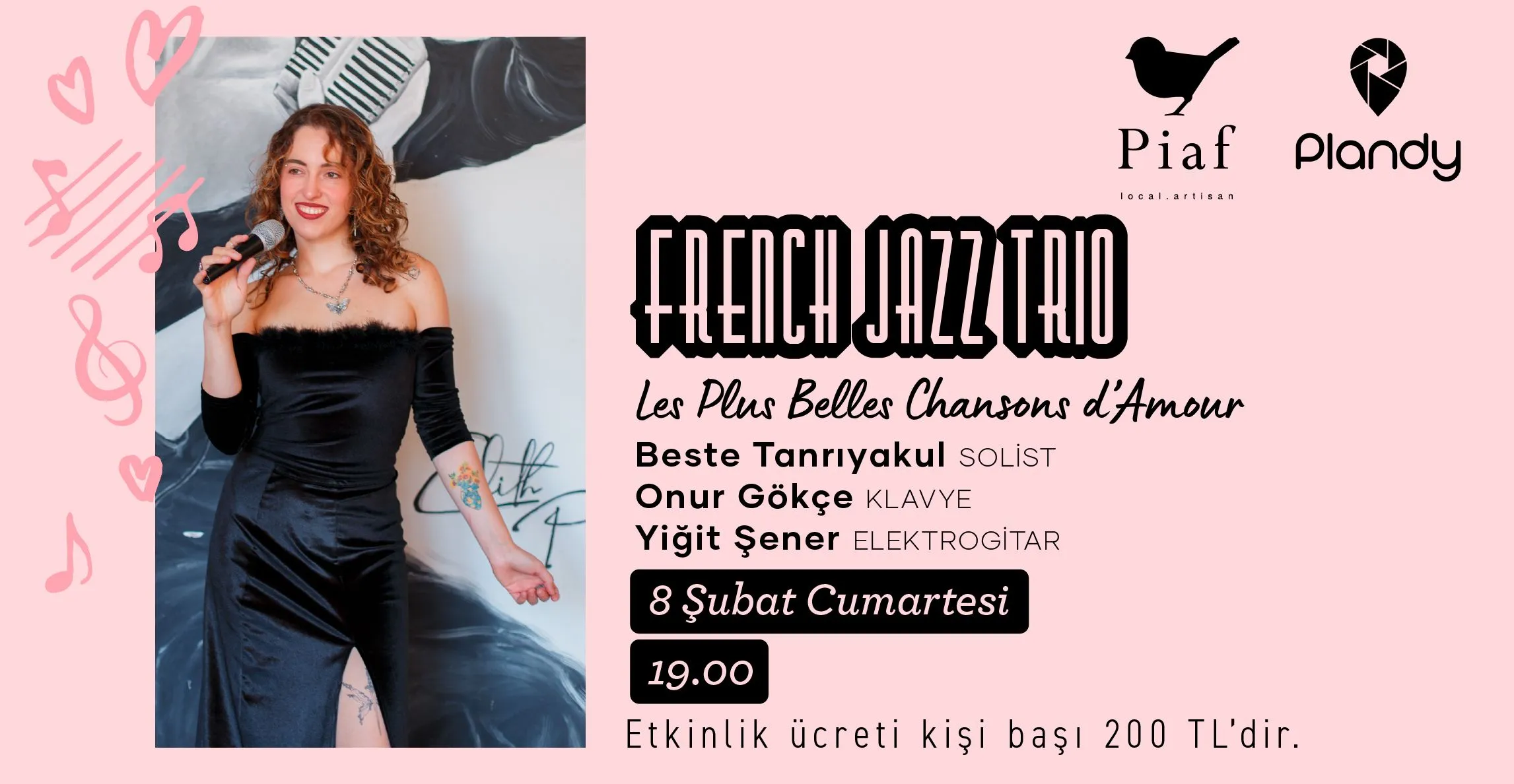 Beste Tanrıyakul İle French Jazz Trio