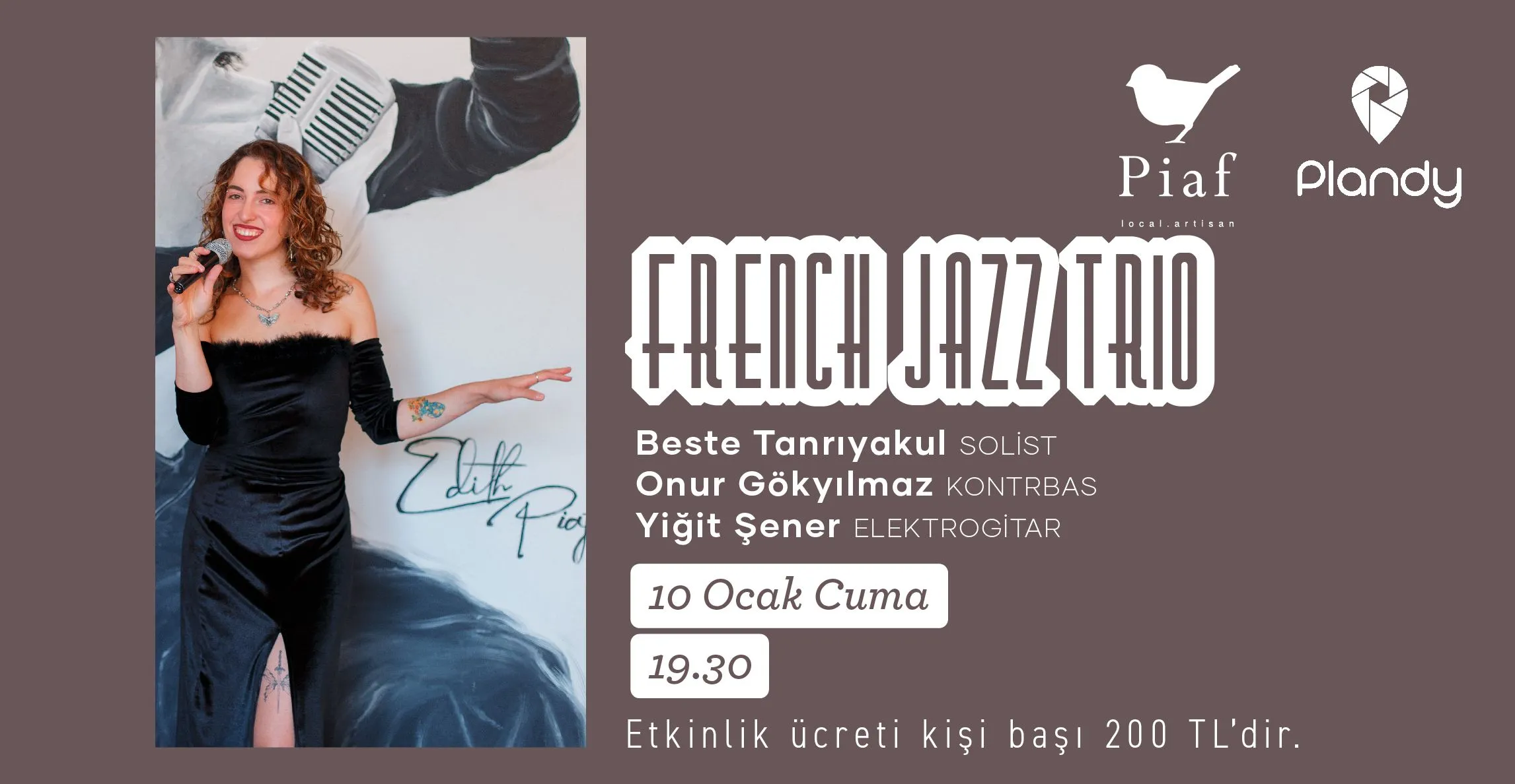 Beste Tanrıyakul İle French Jazz Trio