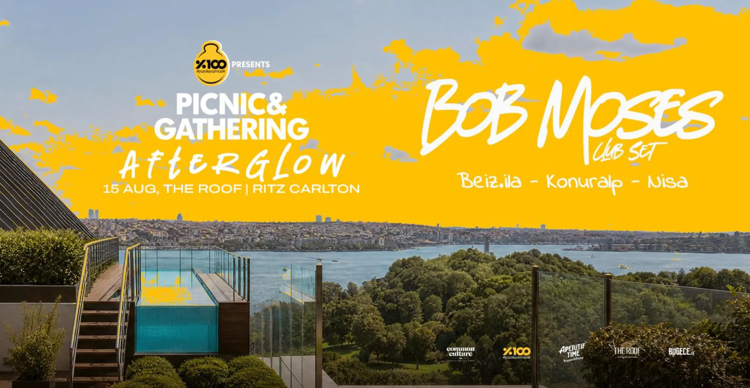 %100 Müzik Sunar: Picnic & Gathering Afterglow – Bob Moses