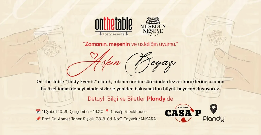 On The Table “Tasty Events” Tadım Gecesi