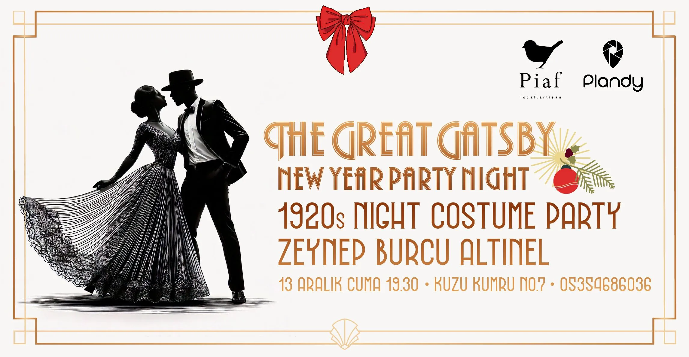 The Great Gatsby New Year Party Night - Zeynep Burcu Altınel