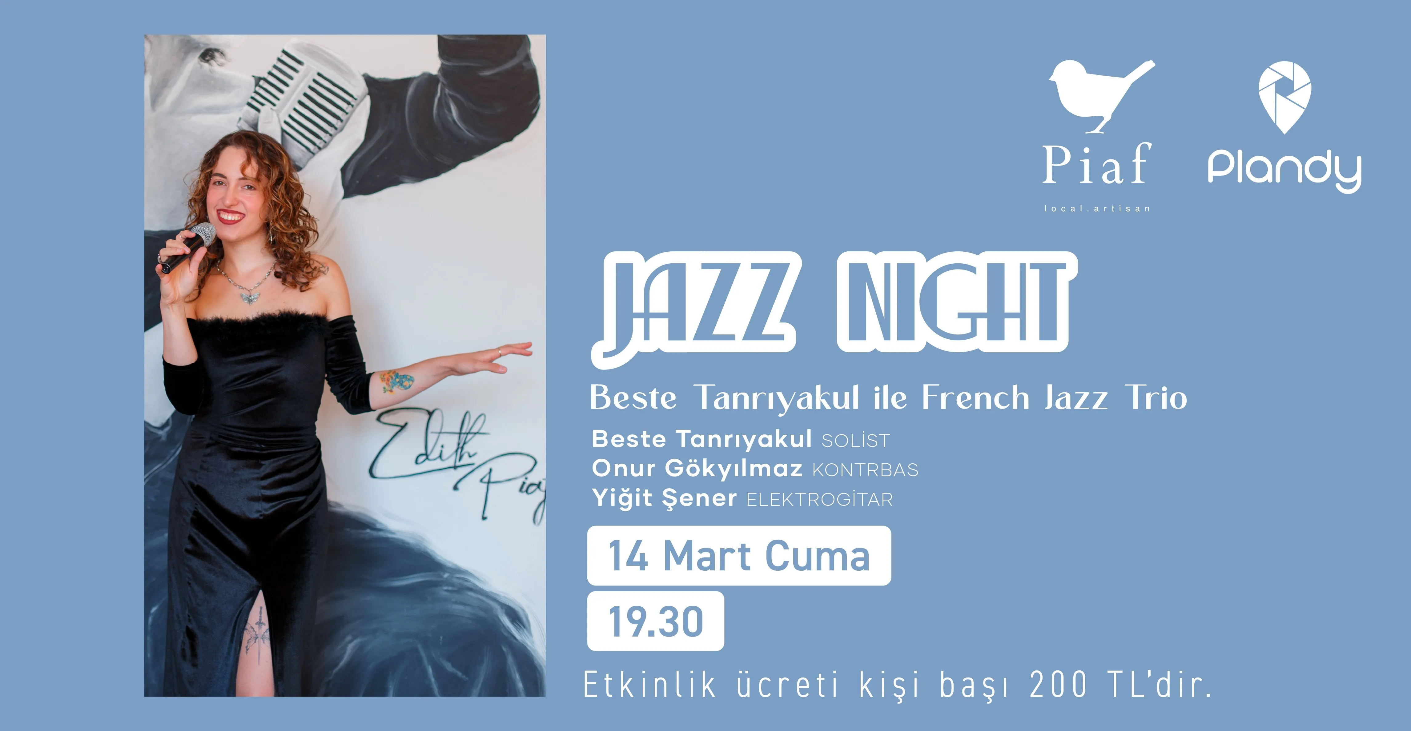 Jazz Night - Beste Tanrıyakul İle French Jazz Trio