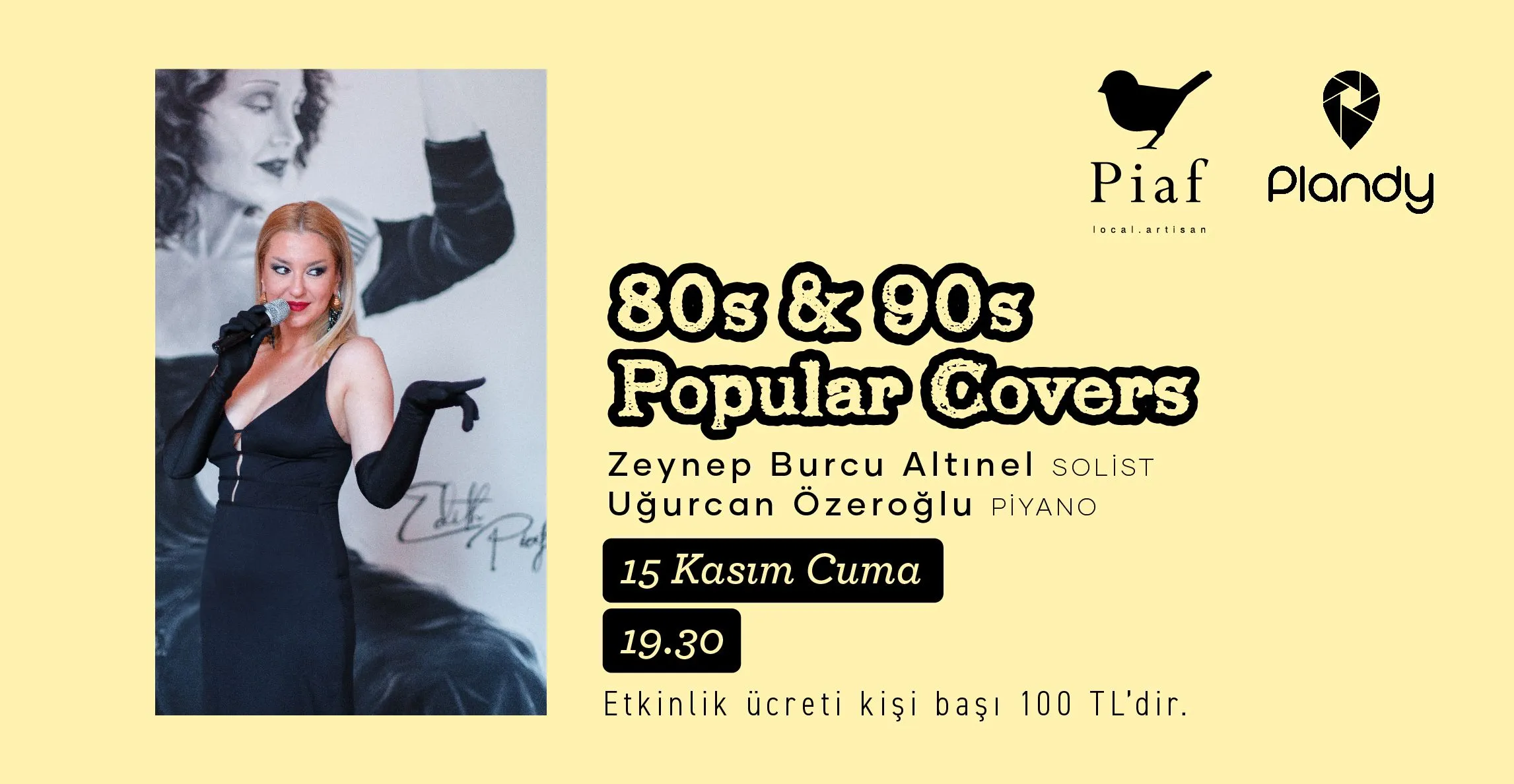 Zeynep Burcu Altınel İle 80s & 90s Popular Covers