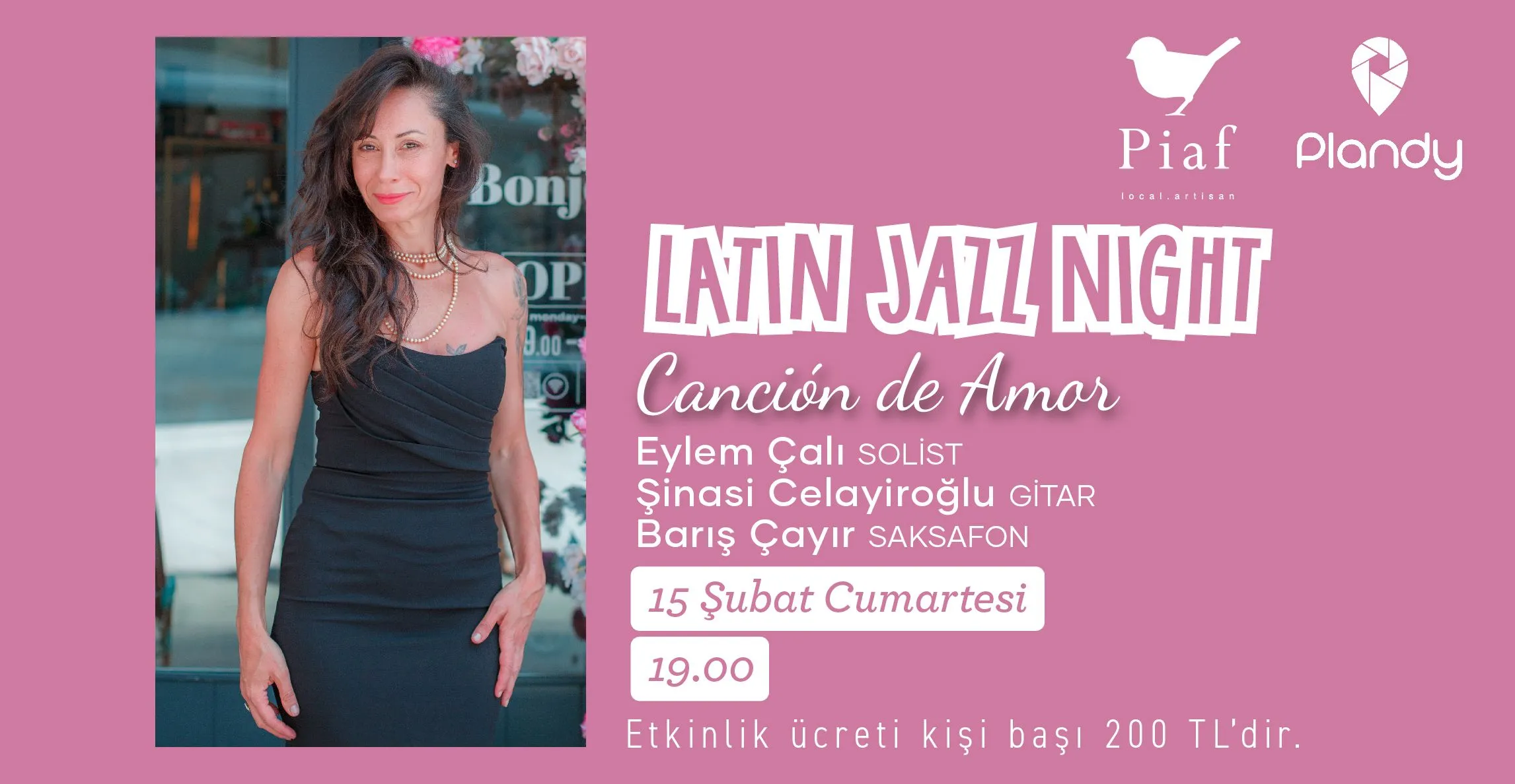 Eylem Çalı İle Latin & Jazz Night