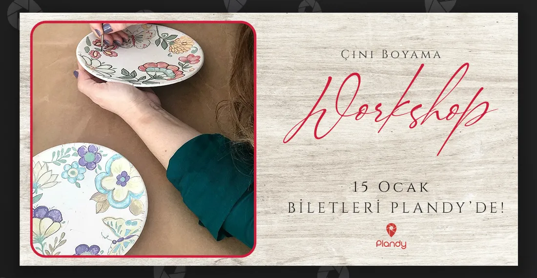 Çini Boyama Workshop / 15 Oca