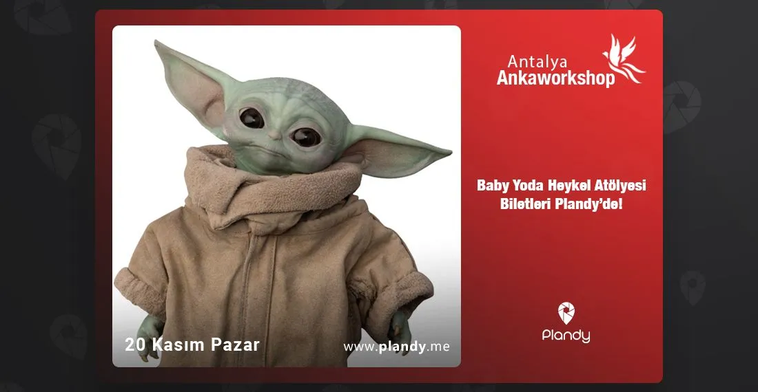 Baby Yoda Heykel Atölyesi