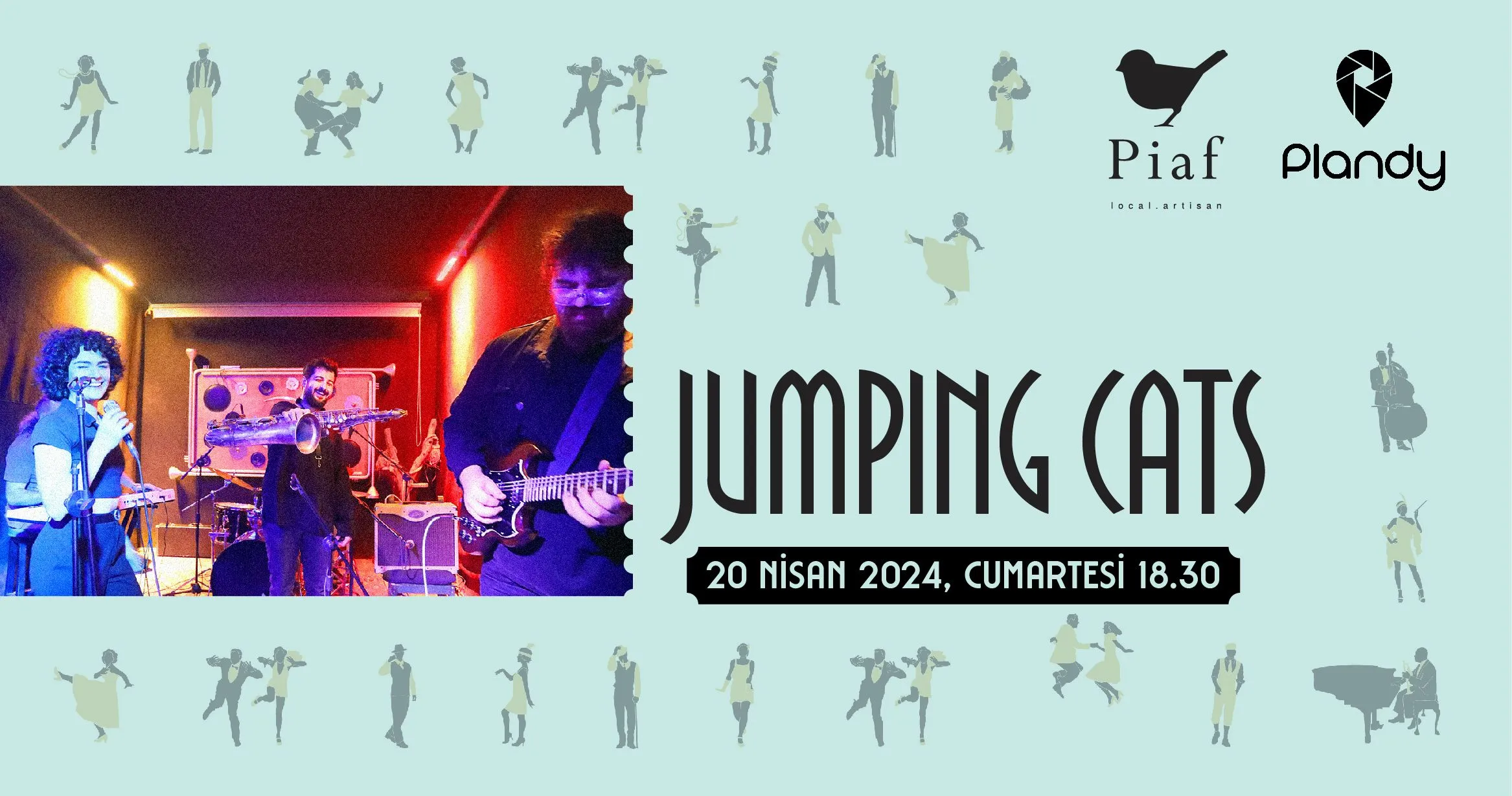 Jumping Cats ile Blues Gecesi