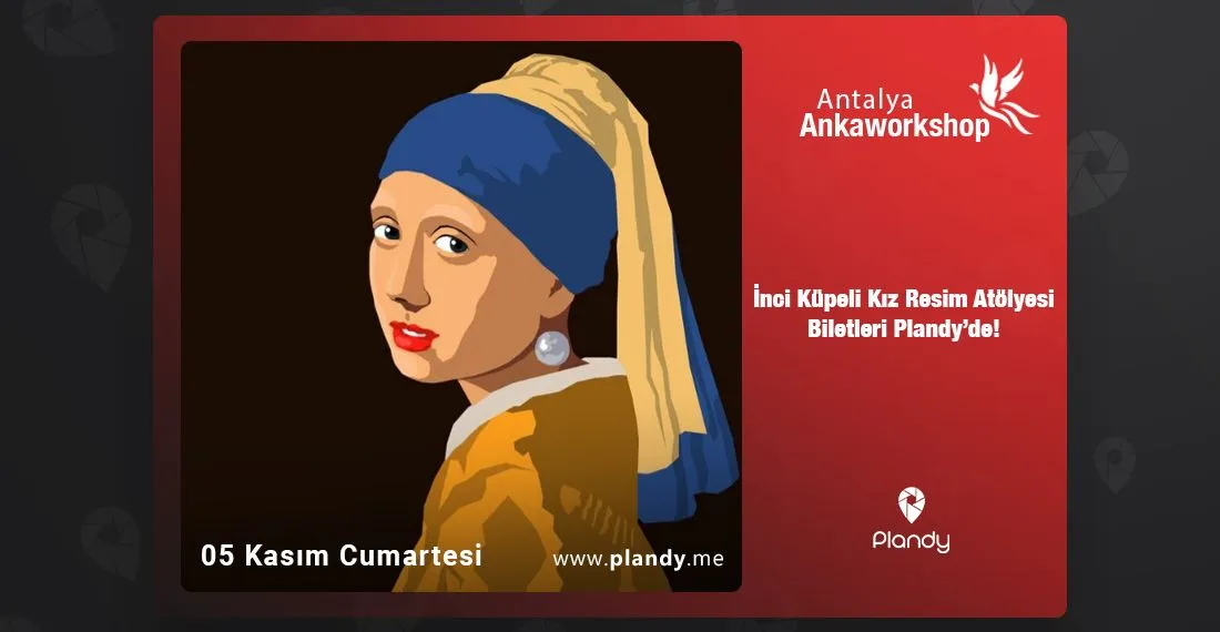 İnci Küpeli Kız Resim Atölyesi