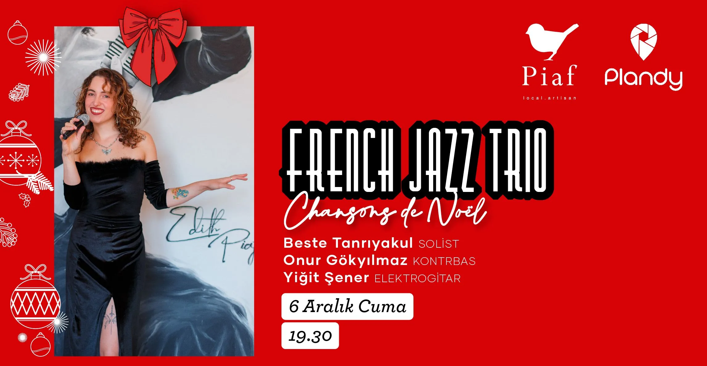 Beste Tanrıyakul İle French Jazz Trio