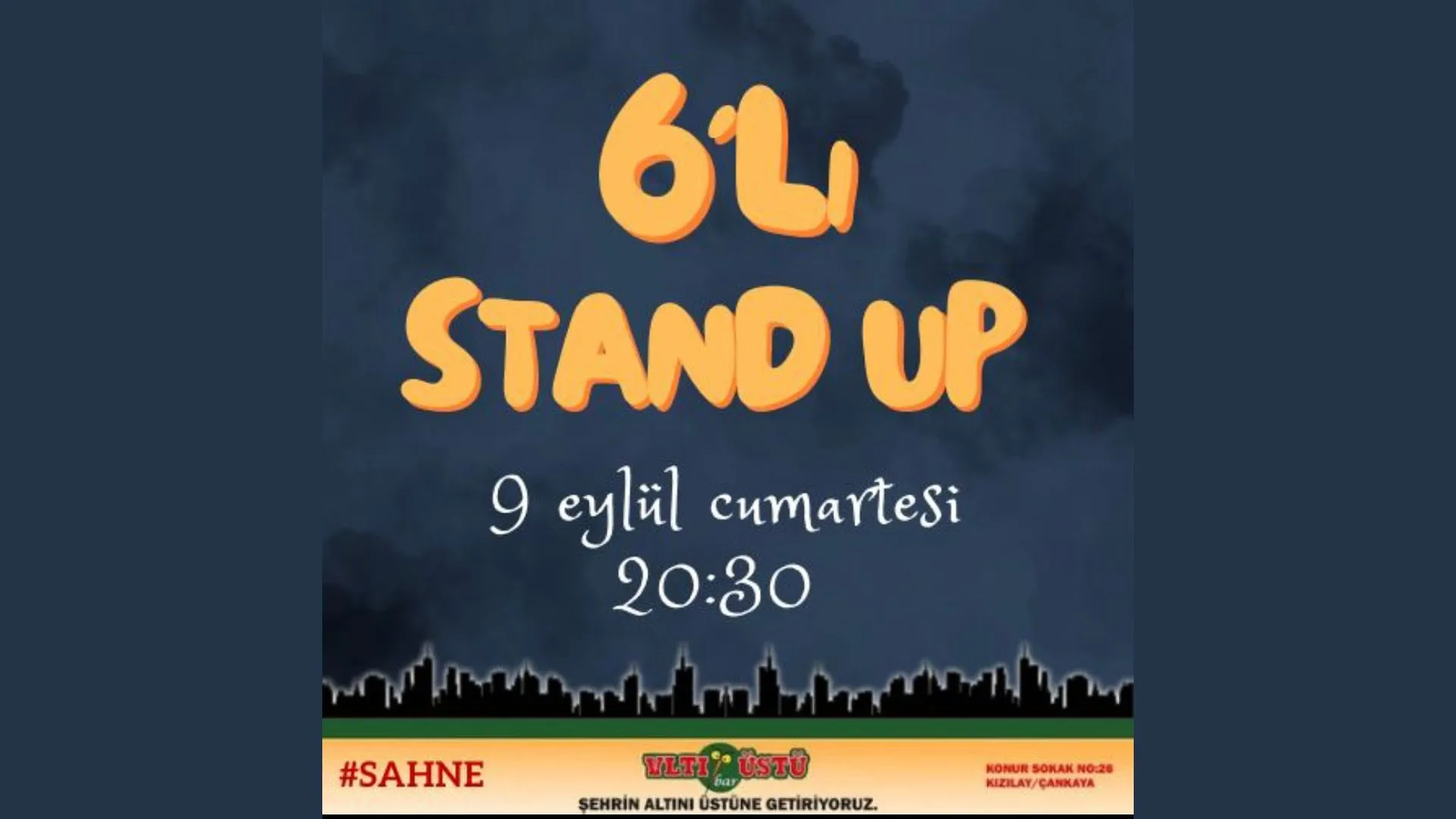 6'lı Stand-Up Gecesi