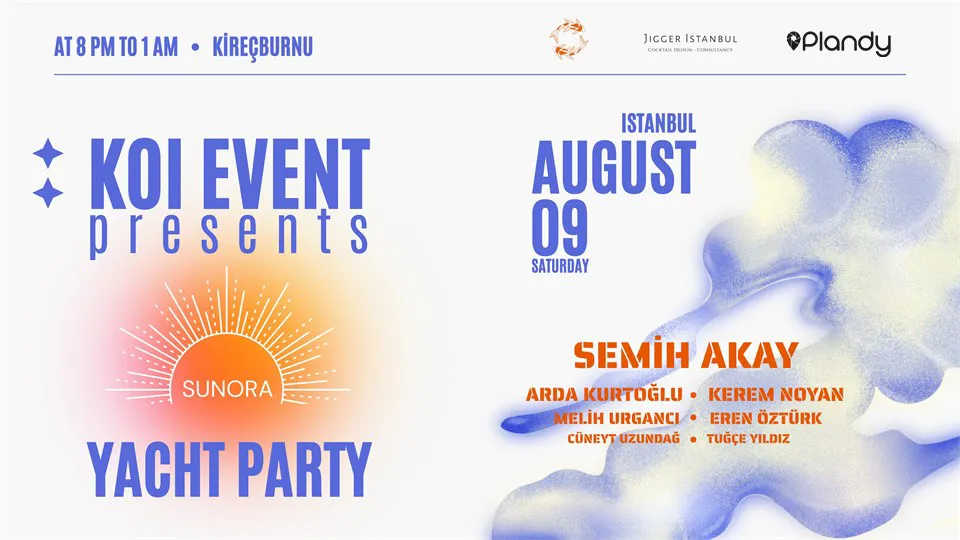 KOI Event Yacht Party: SUNORA