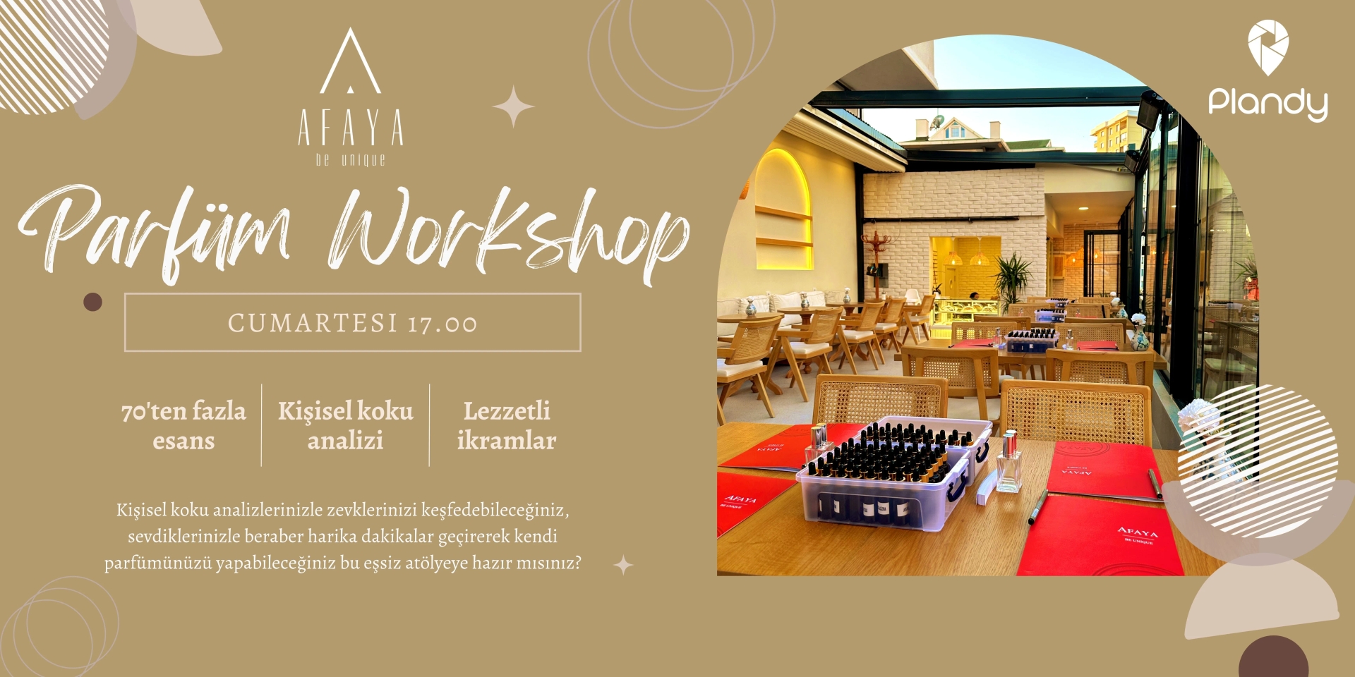 Parfüm Yapımı Workshop / 10 Şub
