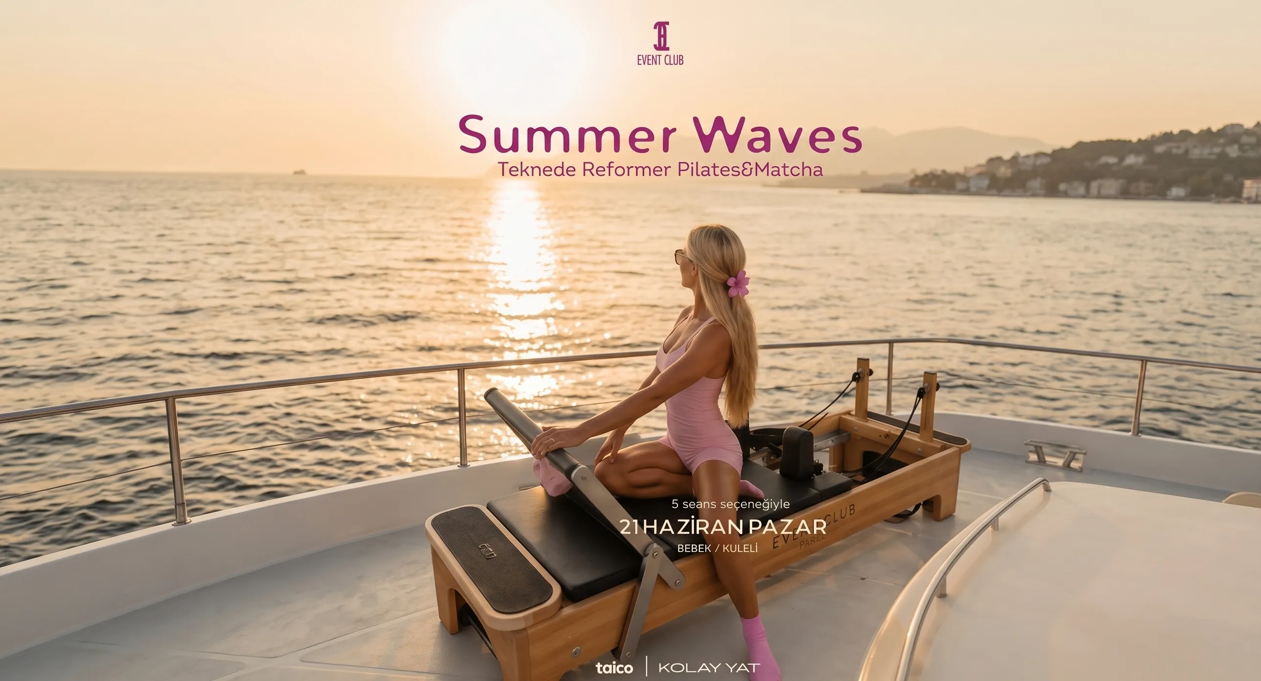 Summer Waves | Reformer Pilates & Matcha