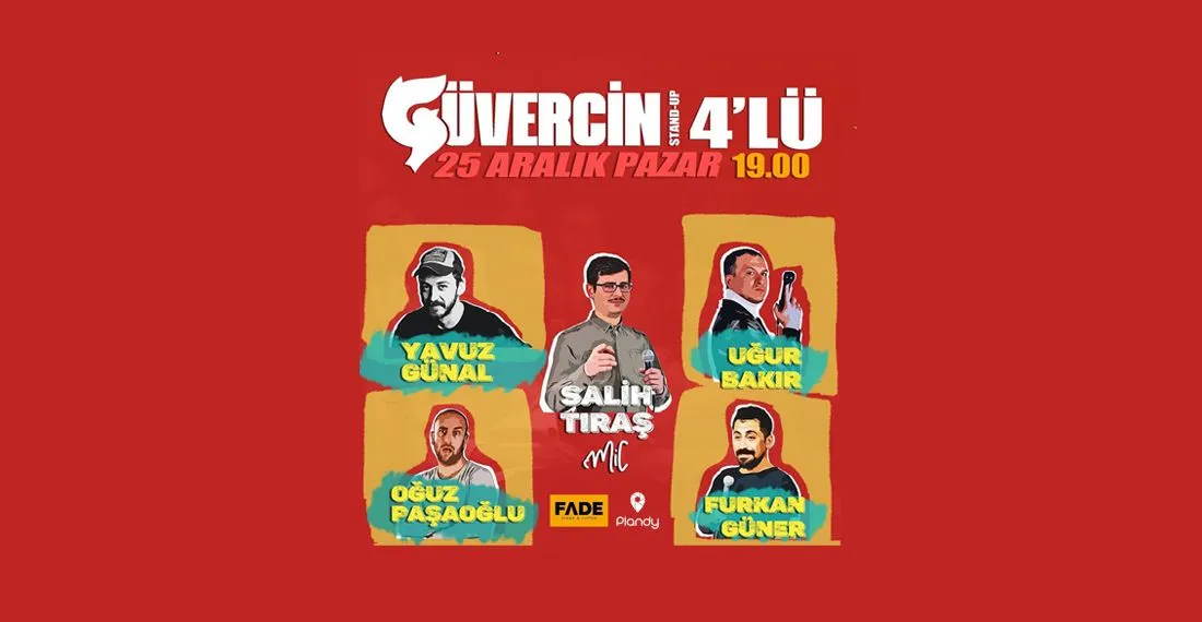 Güvercin Stand-Up 4'lü