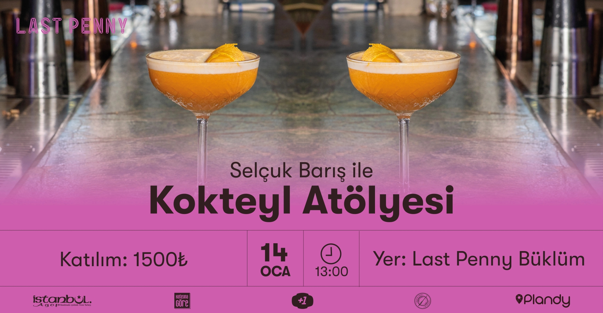 Selçuk Barış ile Kokteyl Atölyesi