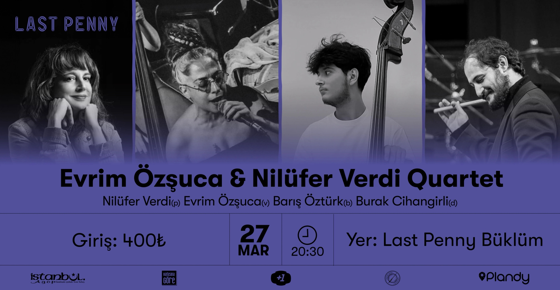 Evrim Özşuca & Nilüfer Verdi Quartet