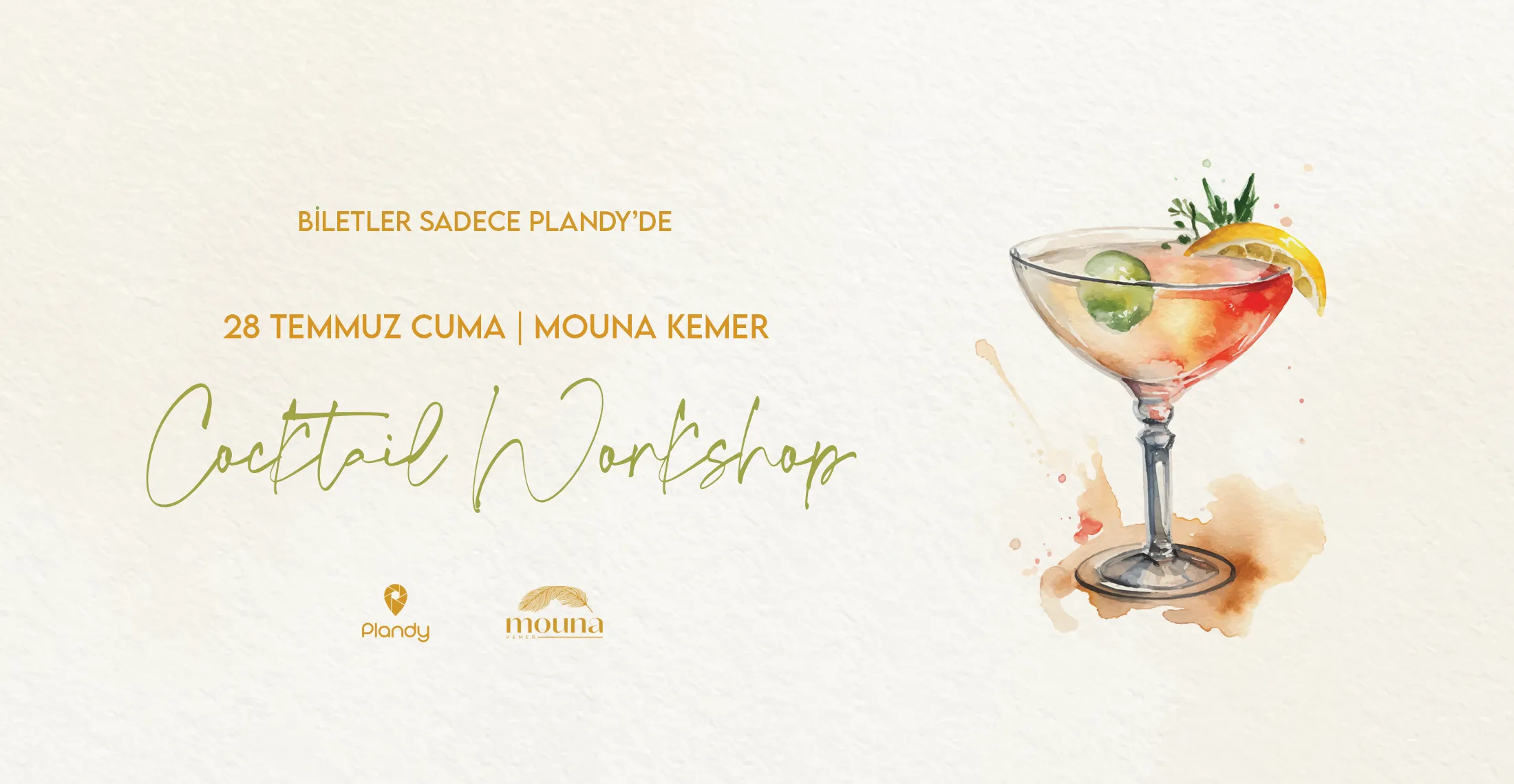 Mouna Cocktail Workshop / 28-Tem