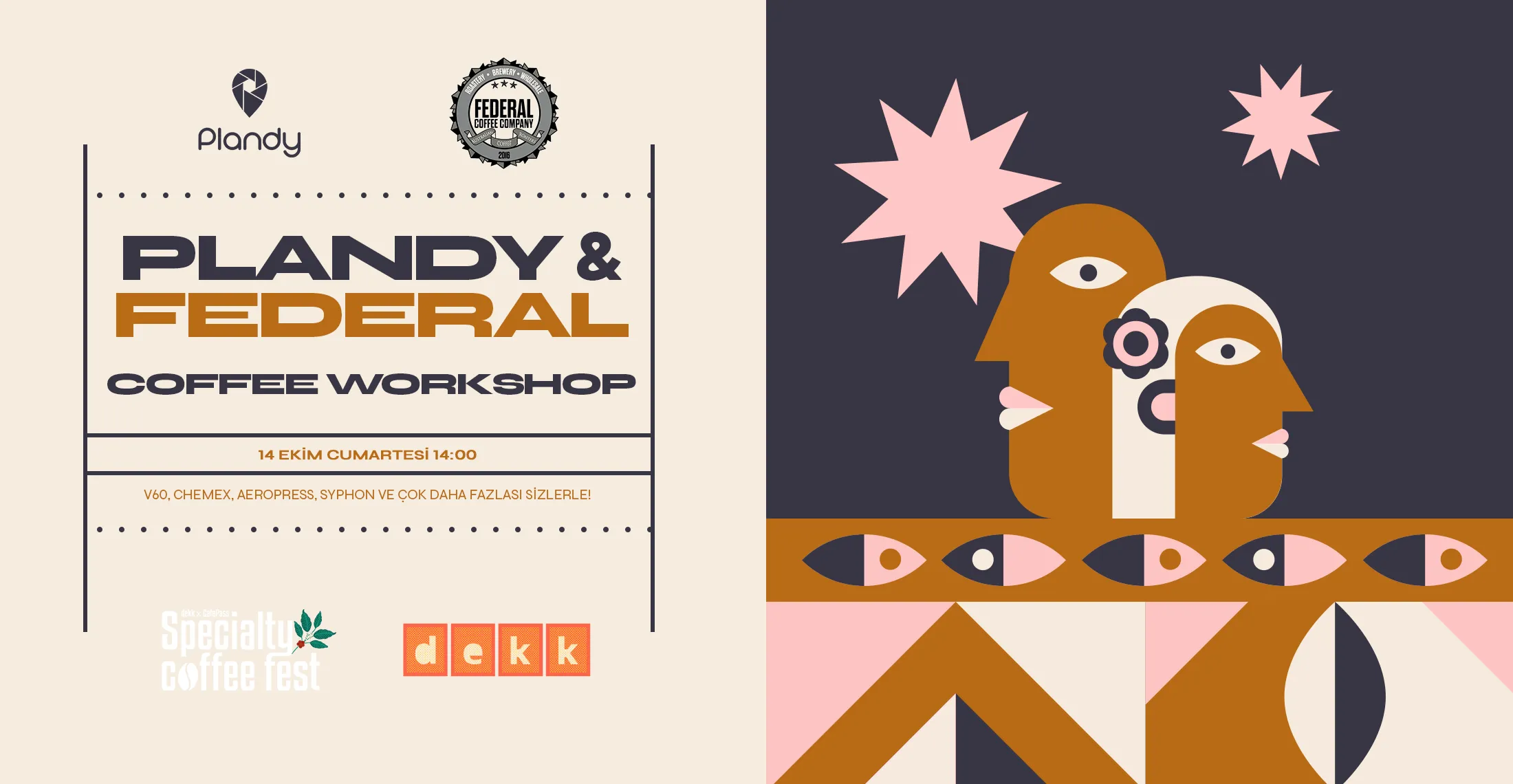 Federal & Plandy Coffee Workshop - Specialty Coffee Fest