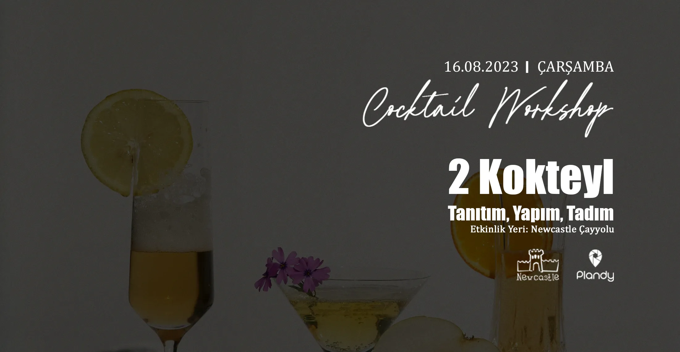 Newcastle Cocktail Workshop / 16 Agu