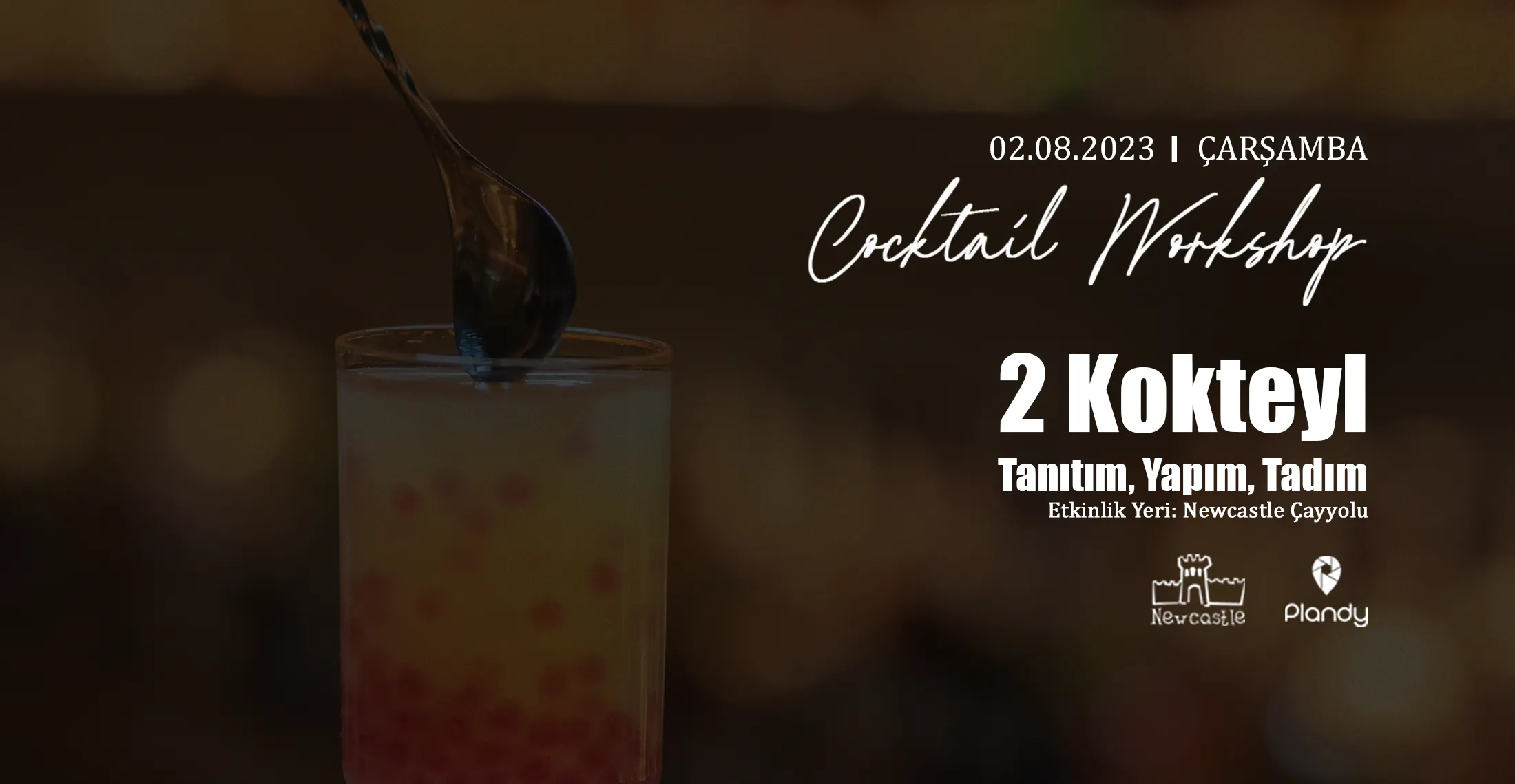 Newcastle Cocktail Workshop / 02 Ağu