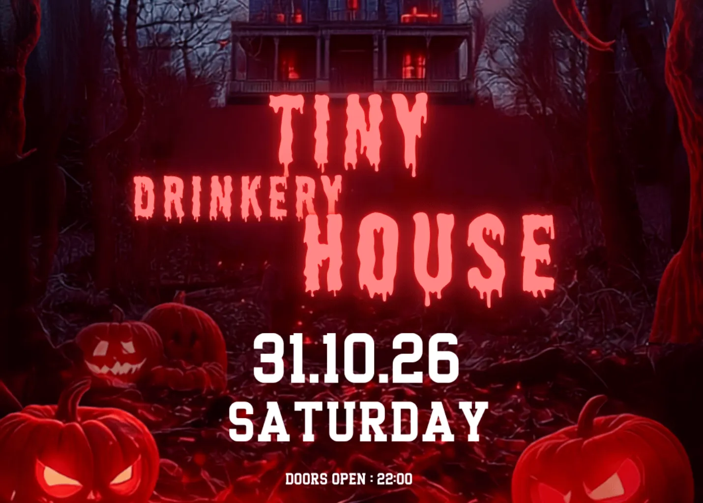 Halloween Tıny Drinkery House