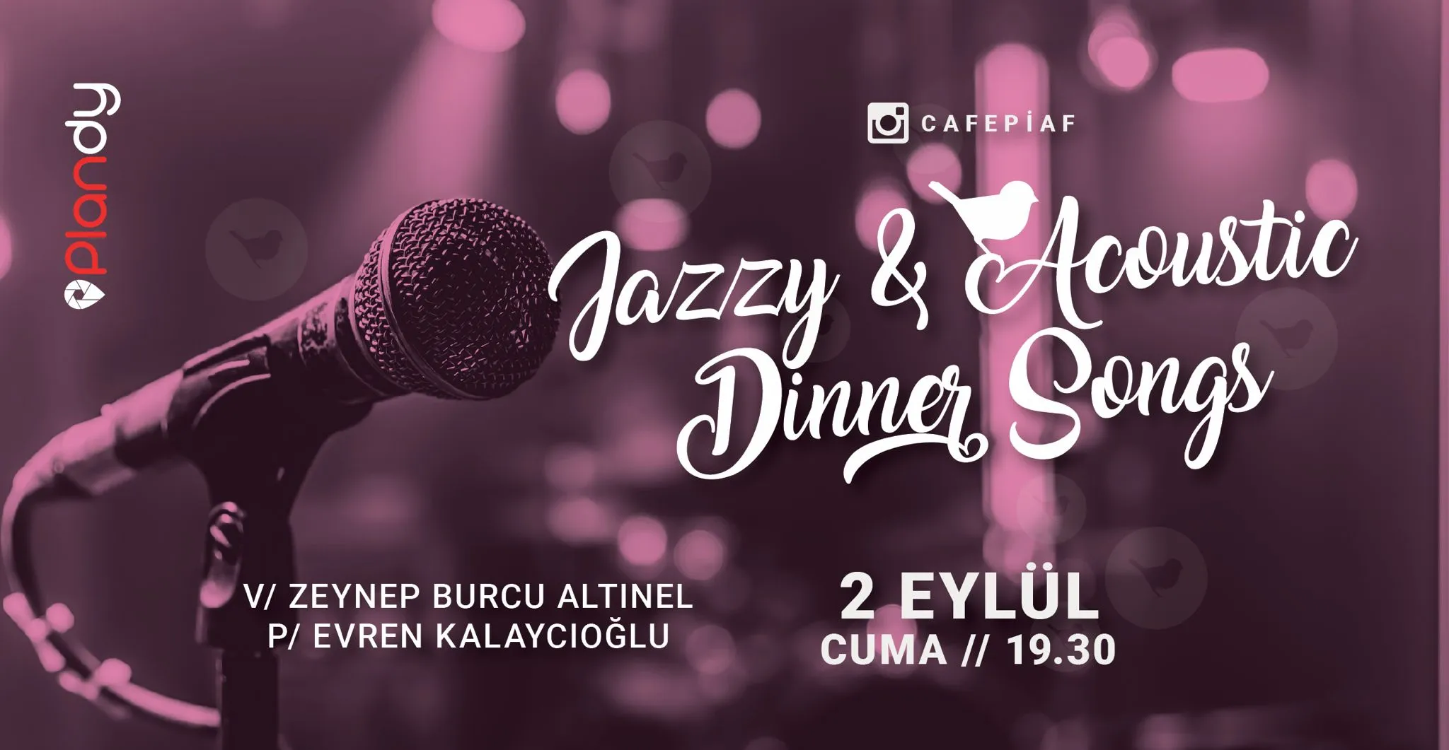 Zeynep Burcu Altınel ile Jazzy and Acoustic Dinner Songs