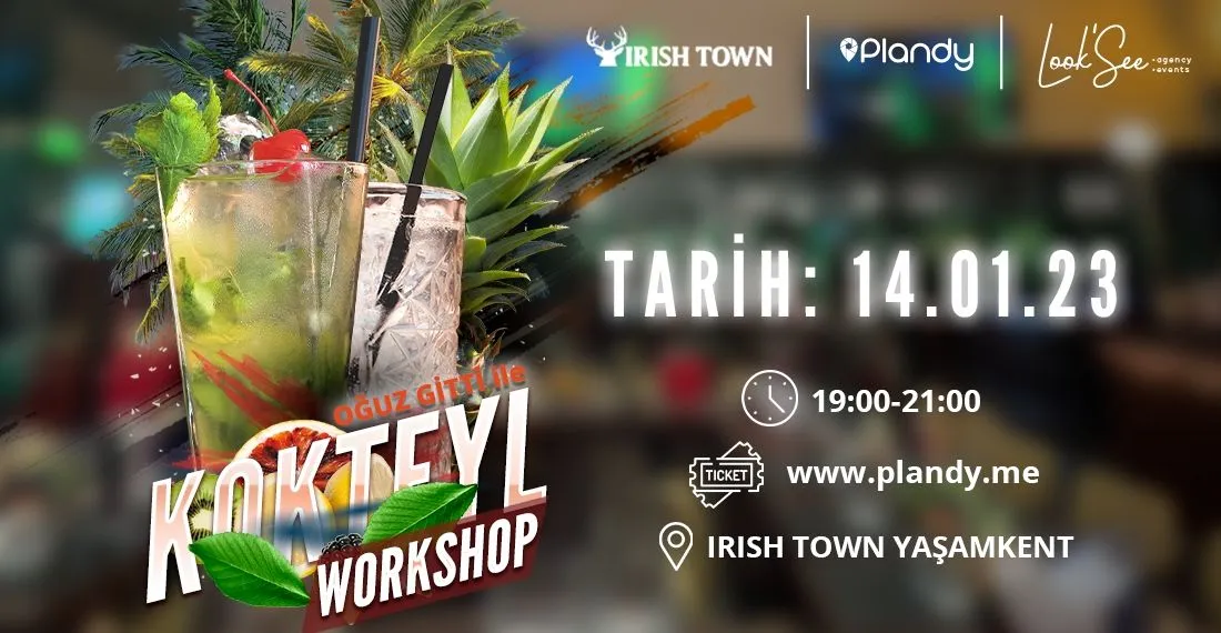 Oğuz Gitti ile Kokteyl Workshop