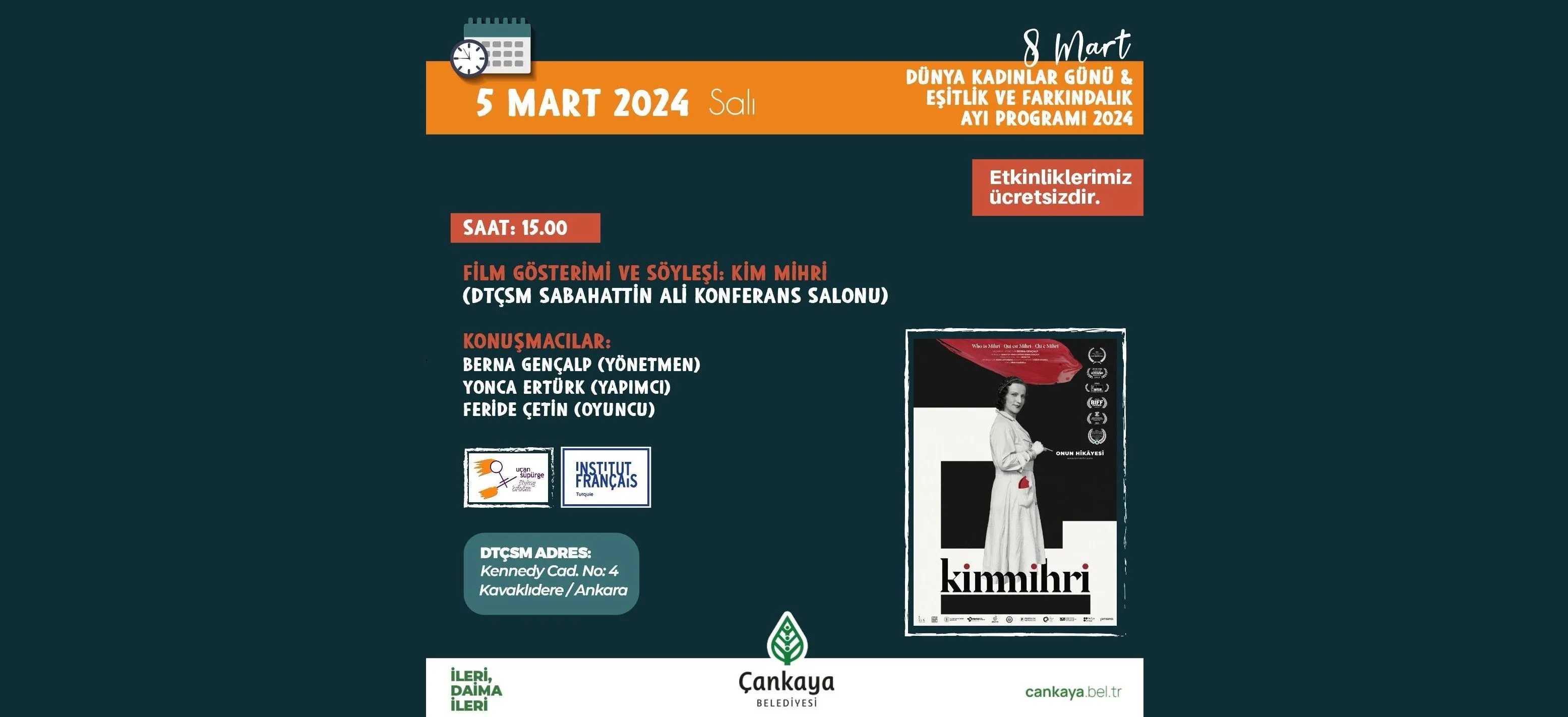 Film Gösterimi ve Söyleşi - Kim Mihri