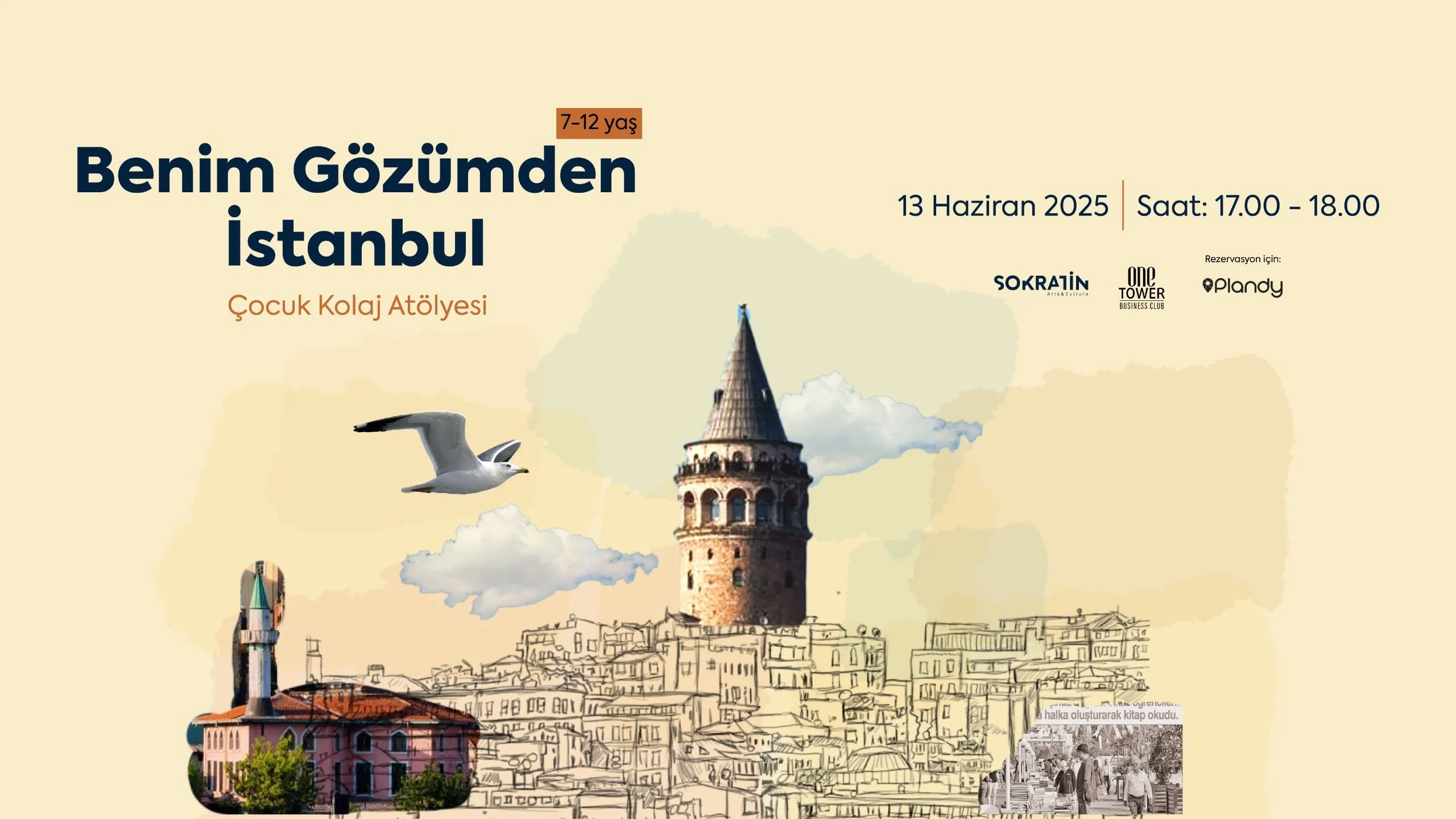 Benim Gözümden İstanbul: Çocuk Kolaj Atölyesi