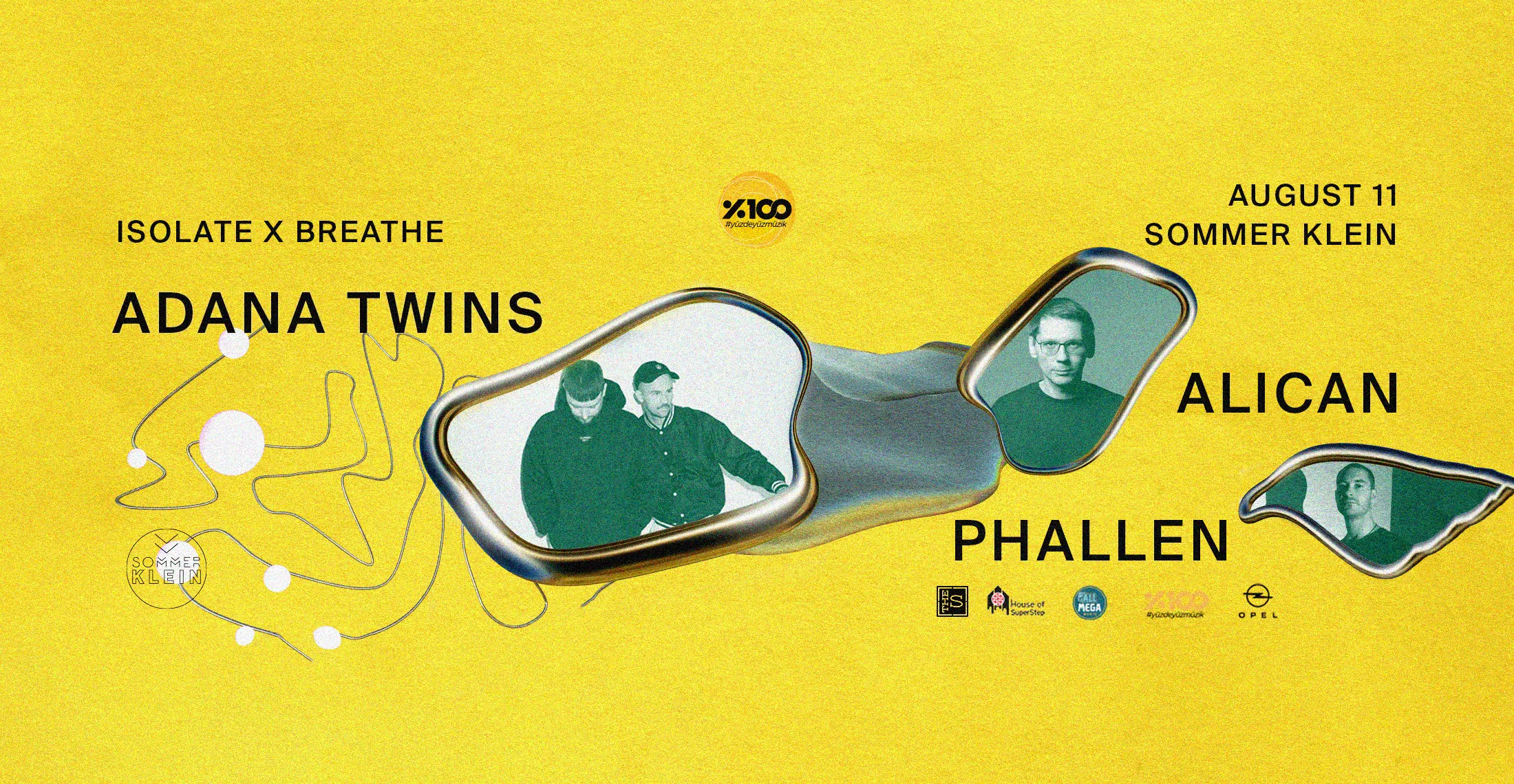 Isolate x Breathe: Adana Twins + Alican + Phallen 