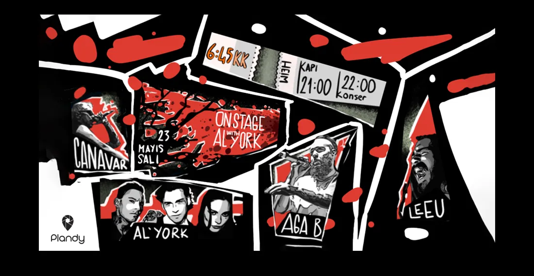 On Stage with Al'York: Aga B, Canavar, Leeu