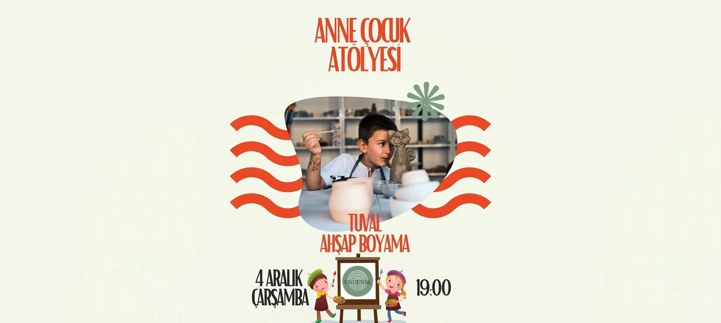 Tuval Ahşap Boyama Workshop