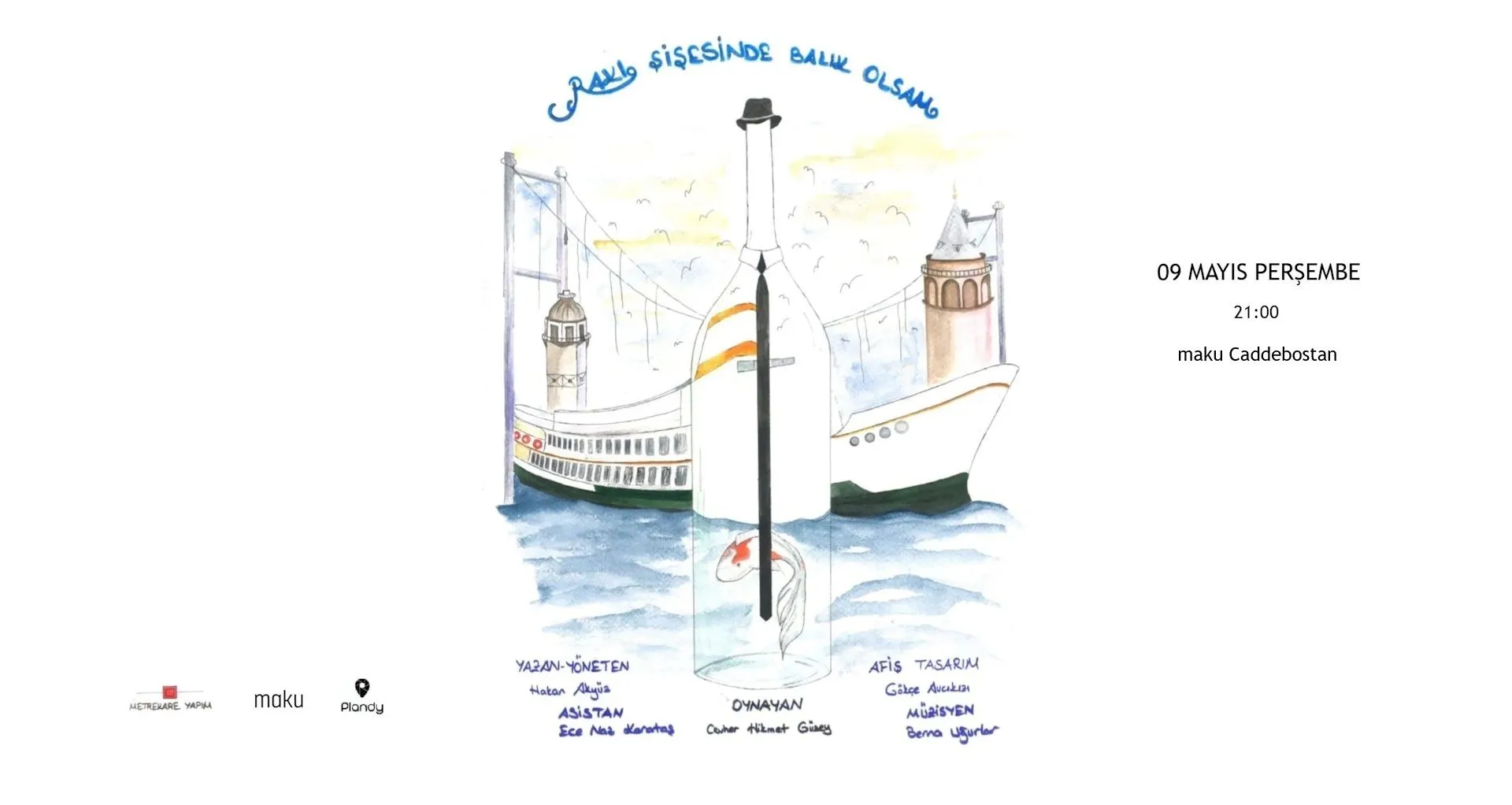 Rakı Şişesinde Balık Olsam - Rakılı Müzikli Oyun