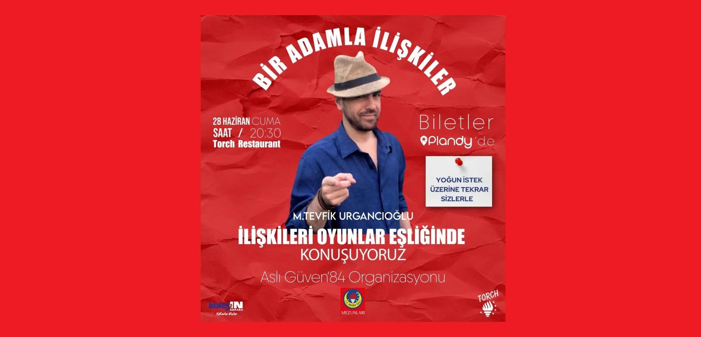 Bir Adamla İlişkiler - İnteraktif Gösteri