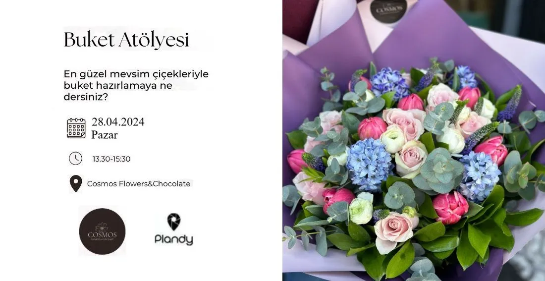 Buket Yapımı Workshop / 28 Nis