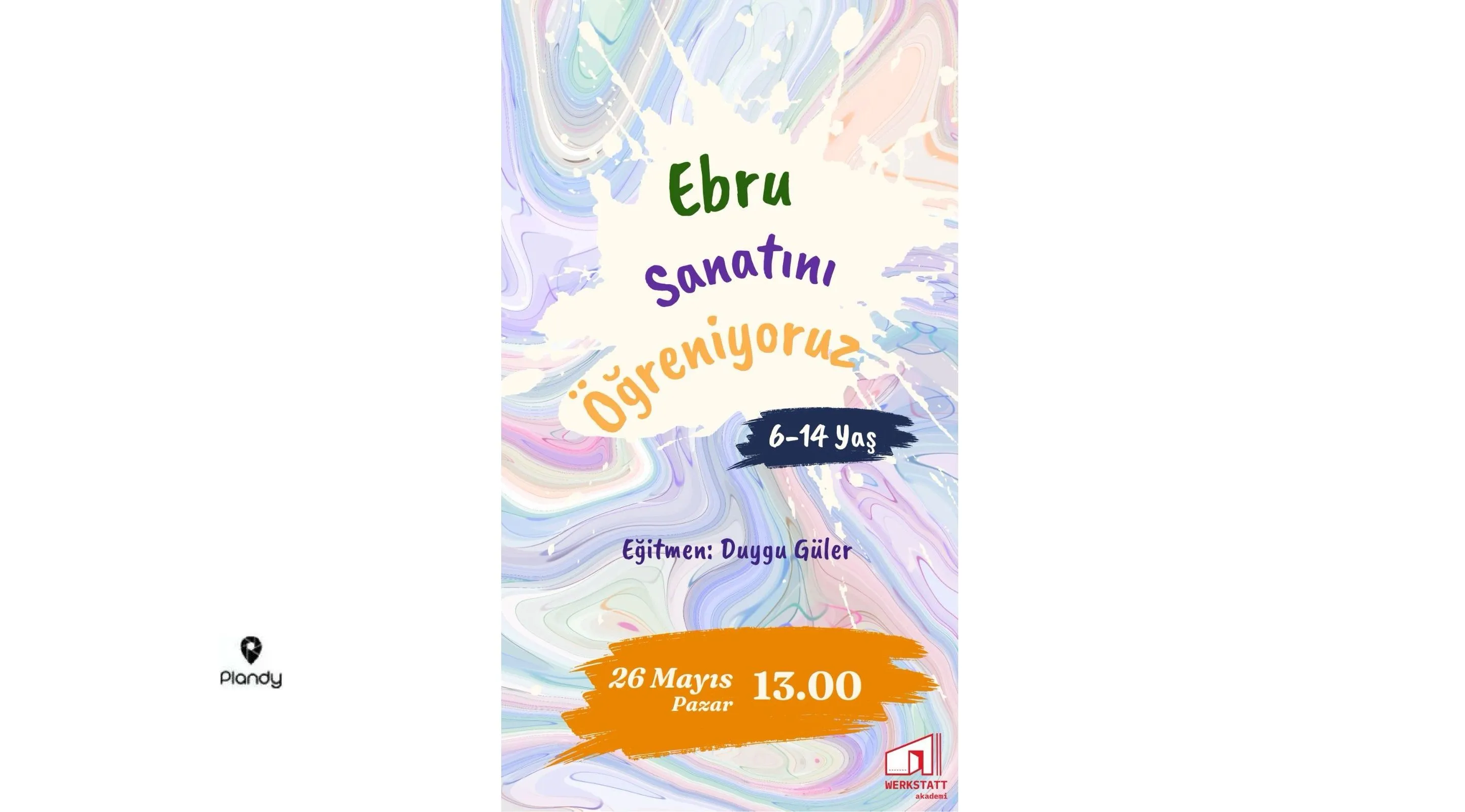 Ebru Sanatını Öğreniyoruz