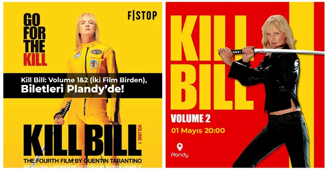 Kill Bill: Volume 1&2 (İki Film Birden) - İçkili Sinema