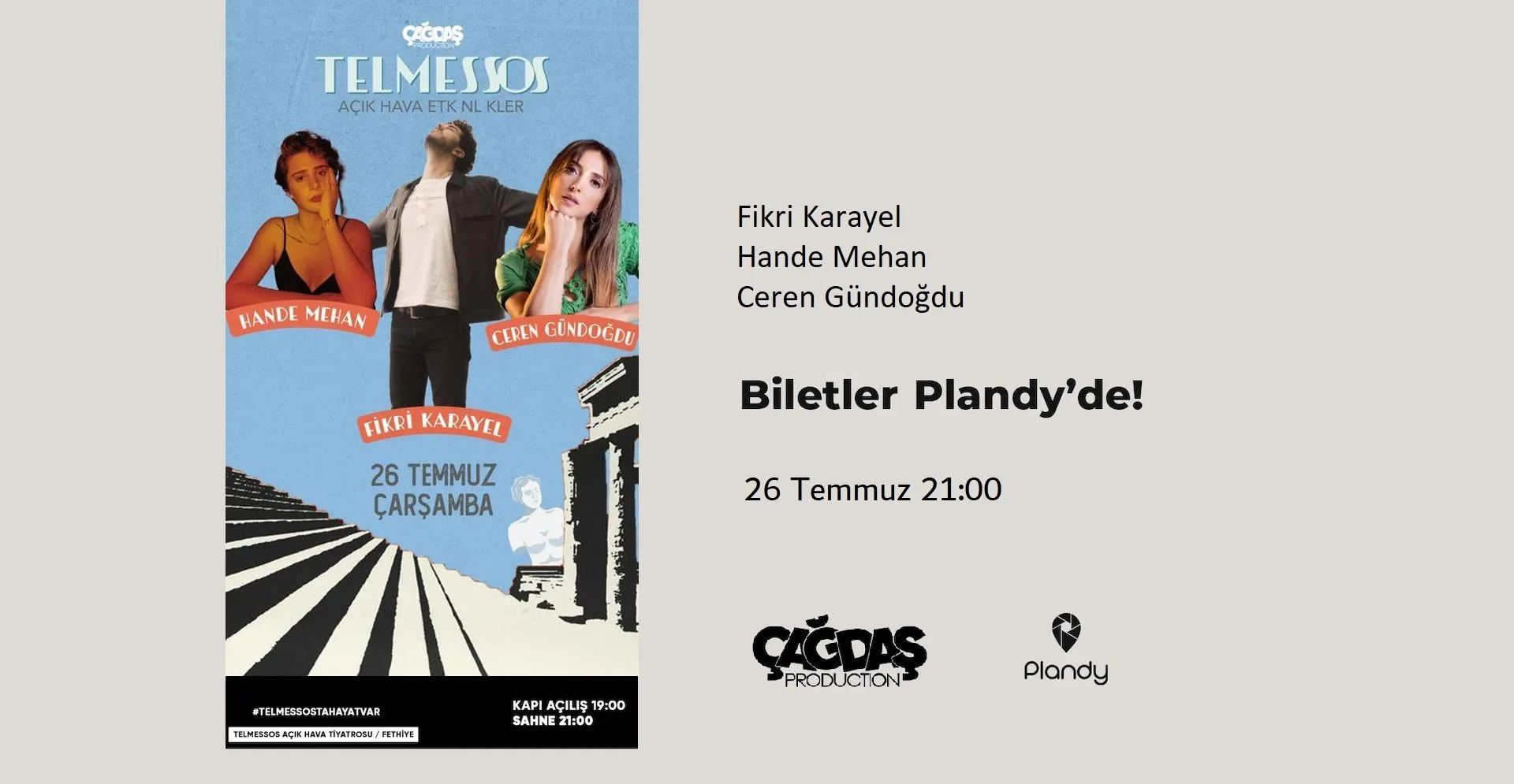 Fikri Karayel & Hande Mehan & Ceren Gündoğdu