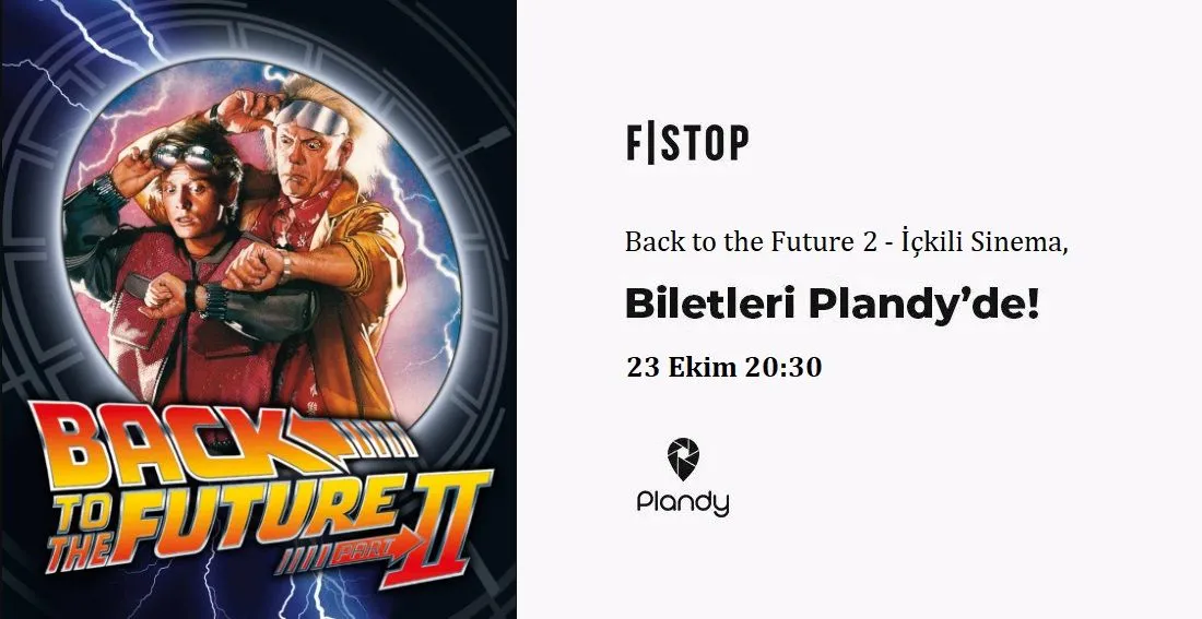 Back To The Future 2 - İçkili Sinema