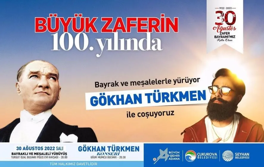 Gökhan Türkmen - 30 Ağustos Zafer Bayramı Özel Konseri