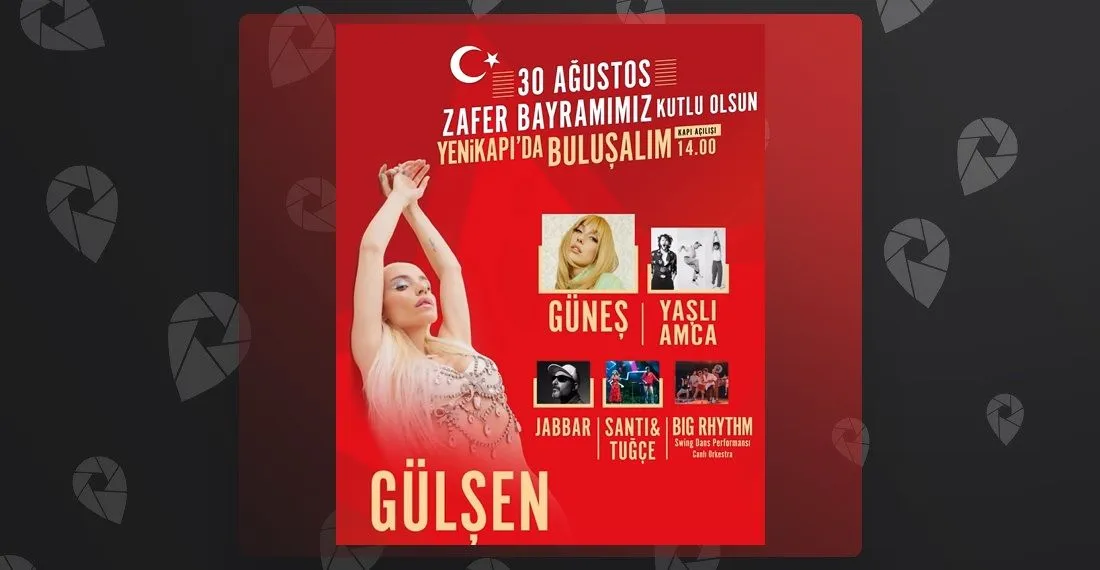 Gülşen & Güneş & Yaşlı Amca - 30 Ağustos Konseri