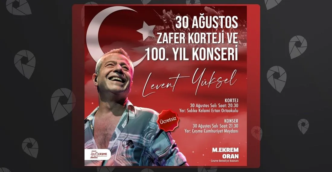 Levent Yüksel - 30 Ağustos Zafer Bayramı Özel Konseri