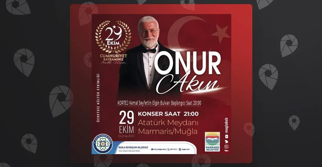 Onur Akın - 29 Ekim Cumhuriyet Bayramı Özel Konseri
