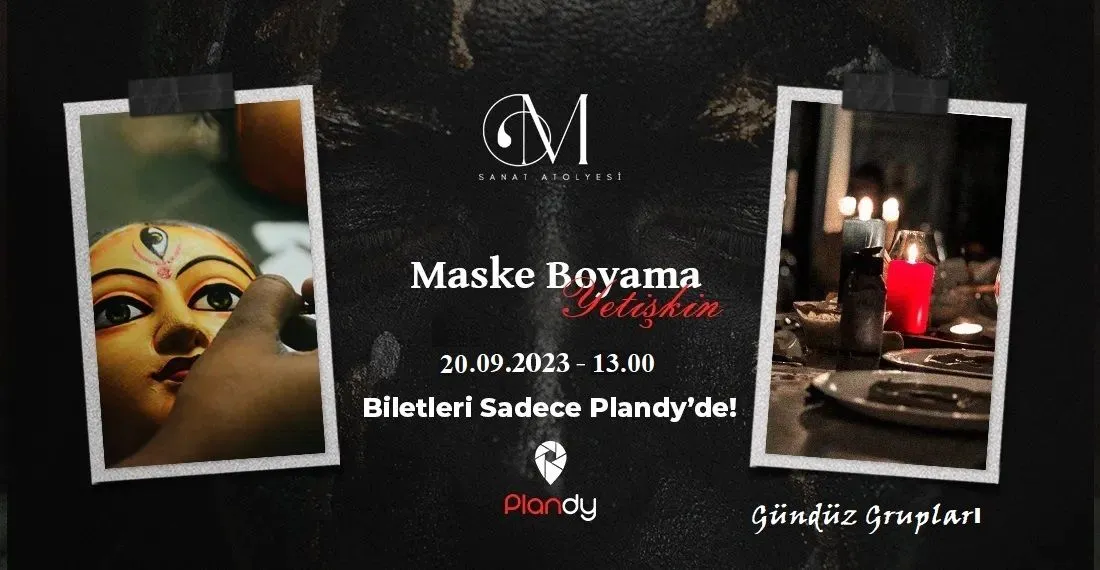 Maske Boyama Workshop (Gündüz Grubu)