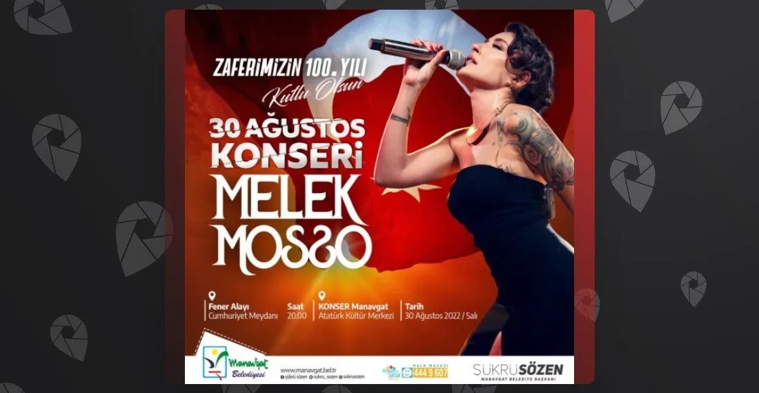 Melek Mosso - 30 Ağustos Zafer Bayramı Özel Konseri