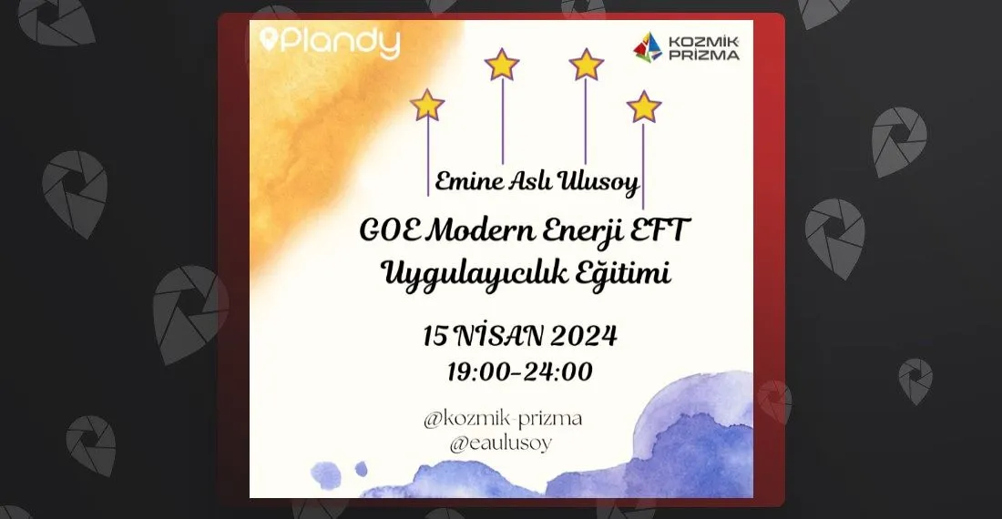 Modern Enerji EFT Uygulayıcılık Eğitimi / Online Eğitim