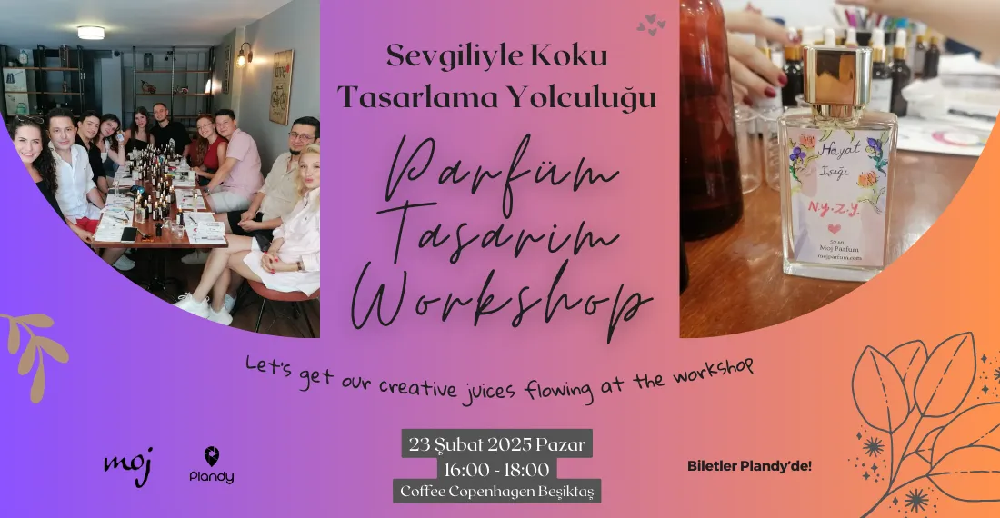 Sevgiliyle Koku Tasarlama Yolculuğu: Parfüm Tasarım Workshop