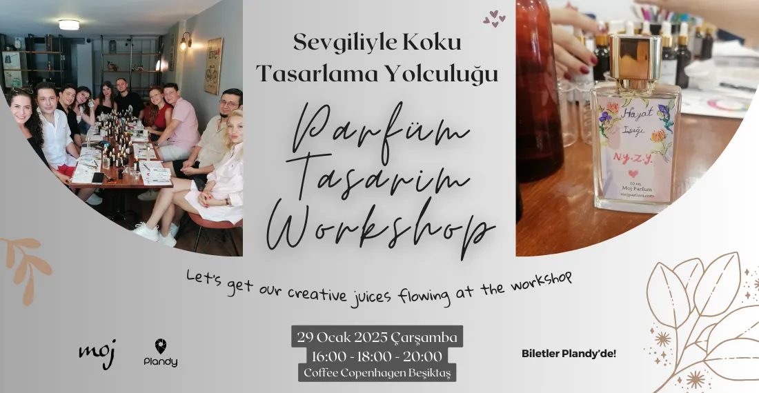 Sevgiliyle Koku Tasarlama Yolculuğu: Parfüm Tasarım Workshop